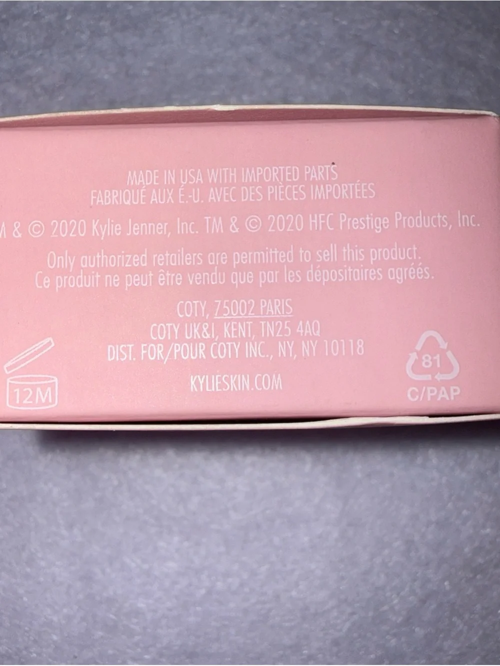 KYLIESKIN Hydrating Lip Mask — Clear super hydrating Kylie Skin Kylie Cosmetics
